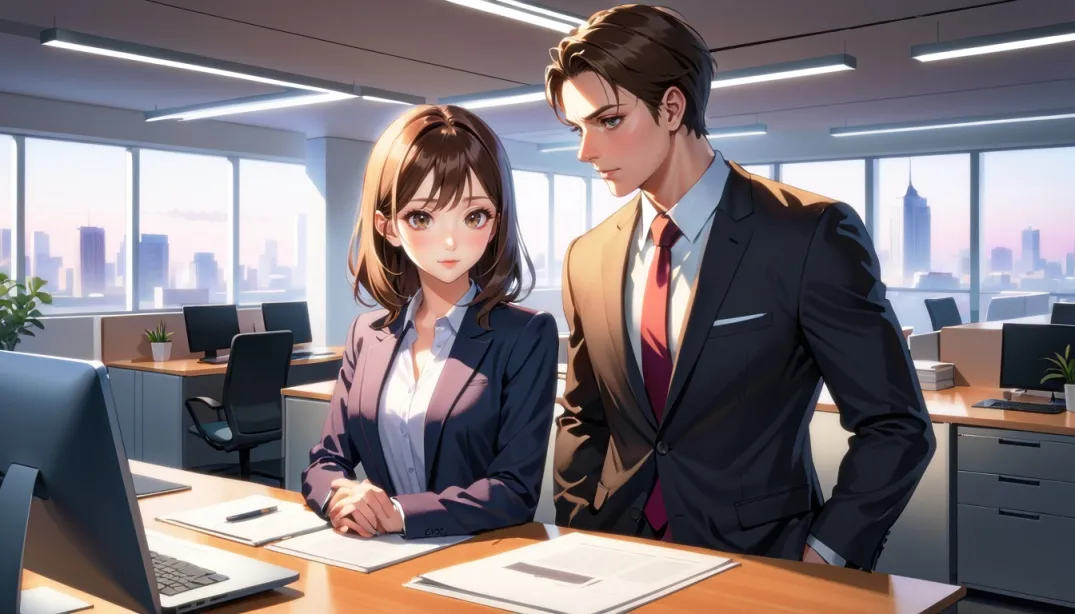 "Corporate Desires: A Forbidden Office Romance"