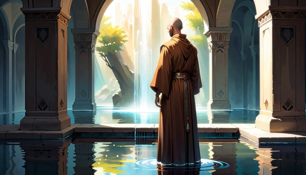 "Monastery's Drought: A Tale of Unity and Faith"